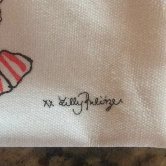 Lilly Pulitzer Large Pick Me Up Pouch “Pinch Me” - Picture 2 of 4